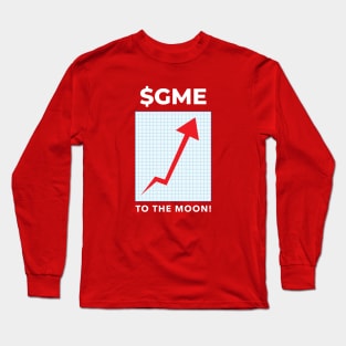 GME To The Moon Long Sleeve T-Shirt